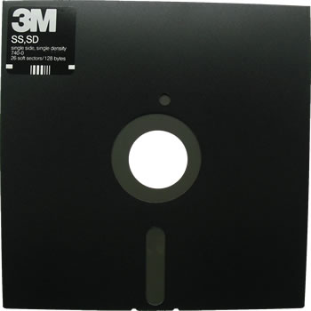 Bild der acht Zoll Diskette